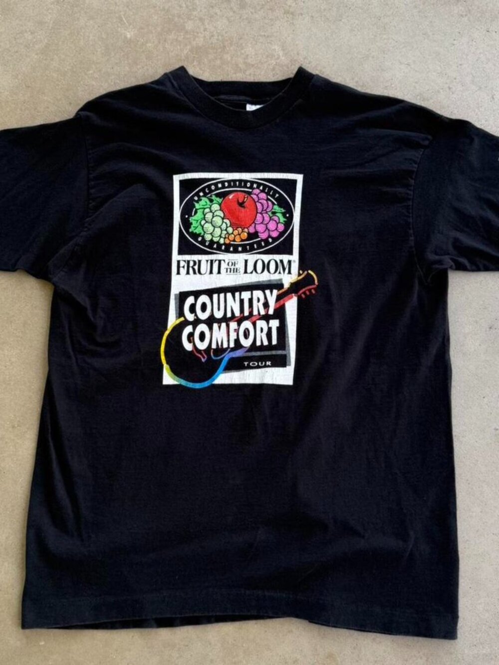 1990s Alabama Fruit Of The Loom Country Music Tour Single Stitch Graphic T Shirt